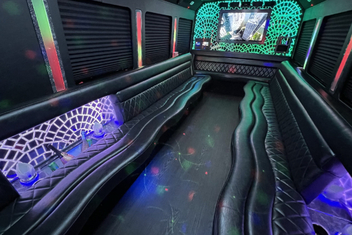Cupertino Limo Bus Interior