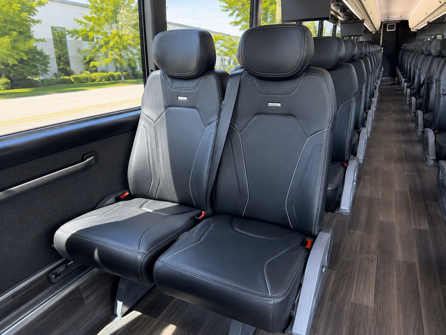cupertino charter bus interior gallery