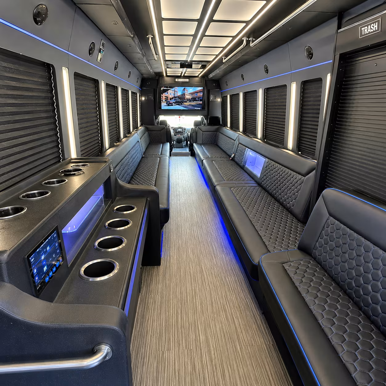 cupertino party bus rentals inside