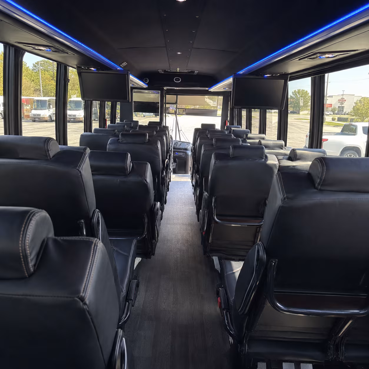 cupertino religious group transportation onboard seating